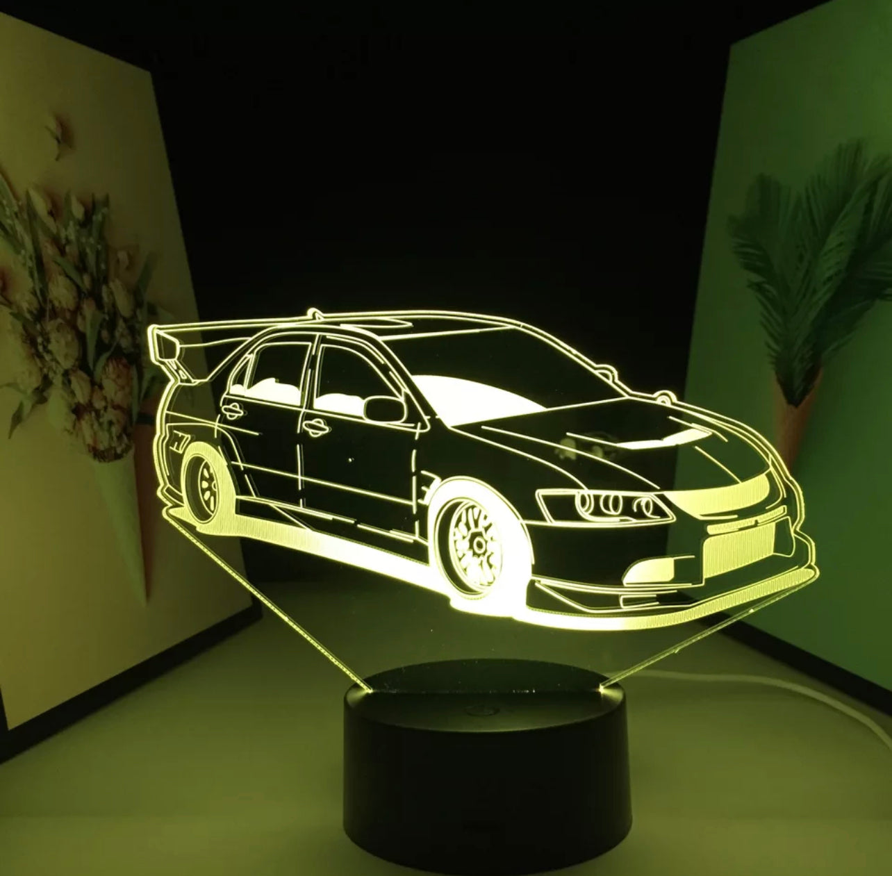 3D Mitsubishi Lancer Evo Lamp.